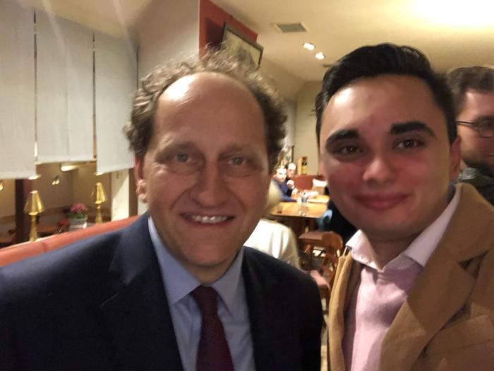 Graf Lambsdorff und Tobias Heisig